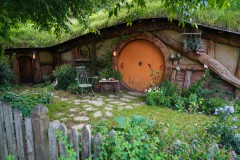 Orange Hobbit Hole